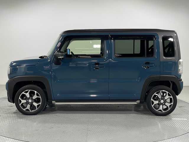 マツダ フレア クロスオーバー ハイブリッドXT 広島県 2020(令2)年 3.6万km 青 全方位モニター/社外ナビ/シートヒーター/パドルシフト/アダプティブクルーズコントロール/デュアルカメラブレーキサポート/車線逸脱警報/車線逸脱抑制制御/ハイビームアシスト/リヤパーキングソナー/誤発進抑制機能/LEDヘッドランプ/純正15インチAW/ETC/ドライブレコーダー