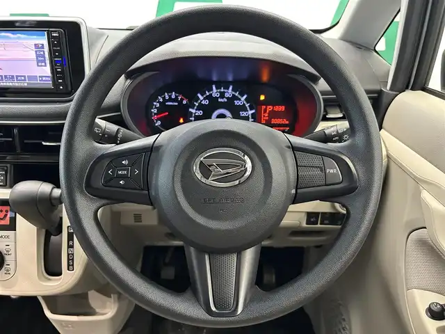 ダイハツ ムーヴ X SAⅢ 鹿児島県 2018(平30)年 3.1万km ブライトシルバーメタリック 禁煙車　/純正ナビ　/Ｂｌｕｅｔｏｏｔｈ　/フルセグＴＶ　/バックカメラ　/Ｄ席シートヒーター　/オートマチックハイビーム　/後方コーナーセンサー　/スマートキー　/ステリモ　/純正アルミ　/純正フロアマット/純正ドアバイザー　/Ｐスタート/アイドリングストップ