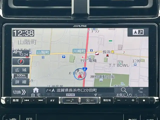トヨタ プリウス S ツーリングセレクション 滋賀県 2019(令1)年 7.9万km アティチュードブラックマイカ ガソリン（ハイブリッド）/2WD(FF)/CVT/モデリスタエアロ/社外ステアリング(純正積込有)/社外シフト(純正シフトノブ積込有)/9インチ社外ナビ【X9Z】/(FM/AM/CD/DVD/フルセグ/Bluetooth)/前後ドライブレコーダー/ETC/バックカメラ/ＴｏｙｏｔａＳａｆｅｔｙＳｅｎｓｅ/・プリクラッシュブレーキアシスト	/・レーンキープアシスト	/・レーダークルーズコントロール/運転席・助手席シートヒーター/電動格納ミラー/ステアリングスイッチ/オートライト/LEDヘッドライト/フロントフォグ/オートマチックハイビーム/フルオートエアコン/プッシュスタート/スマートキー/スペアキー/純正フロアマット/ドアバイザー