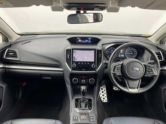 スバル ＸＶ ハイブリッド アドバンス 群馬県 2021(令3)年 3.6万km 黄 純正８型ナビ　バックカメラ　レザーシート　パワーシート　シートメモリー　シートヒーター　ルーフレール　パドルシフト　アダプティブクルーズコントロールＢＳＭ　ＥＴＣ　ＬＥＤライト　フォグ　禁煙車