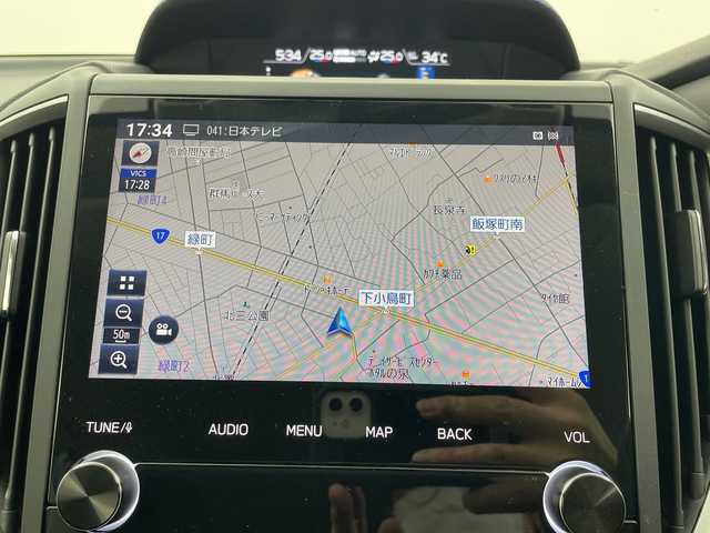 スバル ＸＶ ハイブリッド アドバンス 群馬県 2021(令3)年 3.6万km 黄 純正８型ナビ　バックカメラ　レザーシート　パワーシート　シートメモリー　シートヒーター　ルーフレール　パドルシフト　アダプティブクルーズコントロールＢＳＭ　ＥＴＣ　ＬＥＤライト　フォグ　禁煙車