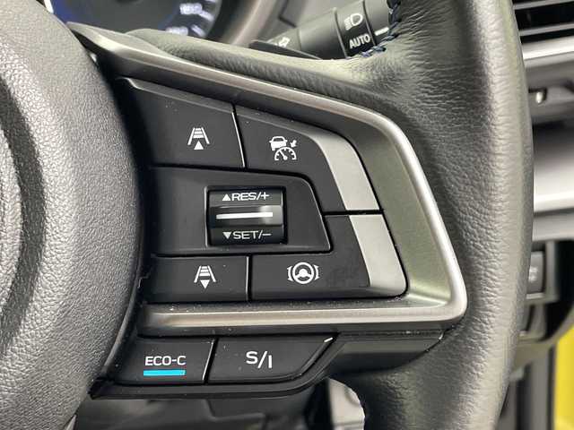スバル ＸＶ ハイブリッド アドバンス 群馬県 2021(令3)年 3.6万km 黄 純正８型ナビ　バックカメラ　レザーシート　パワーシート　シートメモリー　シートヒーター　ルーフレール　パドルシフト　アダプティブクルーズコントロールＢＳＭ　ＥＴＣ　ＬＥＤライト　フォグ　禁煙車