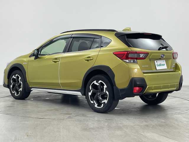 スバル ＸＶ ハイブリッド アドバンス 群馬県 2021(令3)年 3.6万km 黄 純正８型ナビ　バックカメラ　レザーシート　パワーシート　シートメモリー　シートヒーター　ルーフレール　パドルシフト　アダプティブクルーズコントロールＢＳＭ　ＥＴＣ　ＬＥＤライト　フォグ　禁煙車