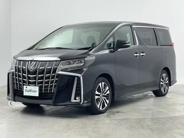 トヨタ アルファード S Cパッケージ 群馬県 2020(令2)年 6万km ブラック 純正９型ナビ　純正１２．１型後席モニター　バックカメラ　衝突被害軽減ブレーキ　アダプティブクルーズコントロール　電動リアゲート　両側電動スライドドア　オートハイビーム　ＥＴＣ　スマートキー　禁煙