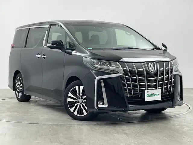 トヨタ アルファード S Cパッケージ 群馬県 2020(令2)年 6万km ブラック 純正９型ナビ　純正１２．１型後席モニター　バックカメラ　衝突被害軽減ブレーキ　アダプティブクルーズコントロール　電動リアゲート　両側電動スライドドア　オートハイビーム　ＥＴＣ　スマートキー　禁煙