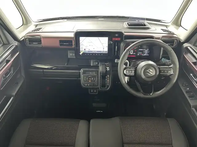 スズキ スペーシア カスタム HYBRID XS 佐賀県 2023(令5)年 0.1万km未満 スチールシルバーメタリック/ブルーイッシュブラックパール 純正メーカーオプション9インチナビ/全方位カメラ/AppleCarPlay/AndroidAuto/両側パワースライドドア/バックカメラ/フルセグテレビ/シートヒーター(運転席/助手席)/衝突軽減ブレーキ/車線逸脱防止機能/オートマチックハイビーム/レーダークルーズコントロール/コーナーセンサー