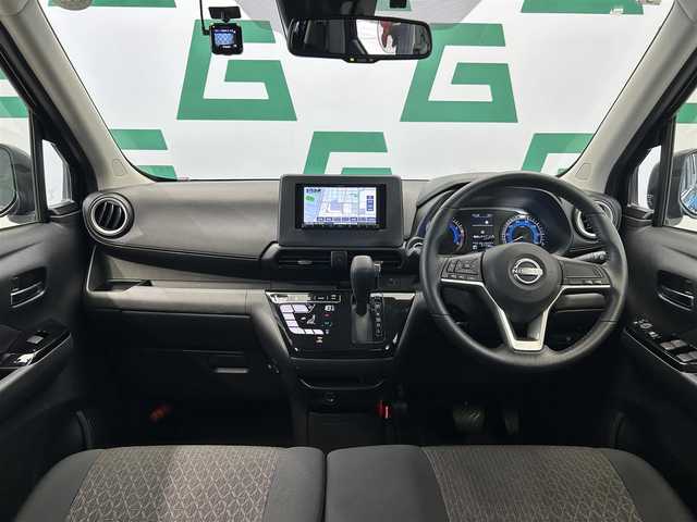 日産 デイズ ハイウェイスターX 鹿児島県 2024(令6)年 0.6万km ブラック 社外メモリナビ/(Bluetooth/CD/DVD)/ETC/バックカメラ/全周囲カメラ/前方ドライブレコーダー/純正LEDヘッドライト/レベライザー/衝突被害軽減システム/オートライト/フォグランプ/前後コーナーセンサー/USB充電ソケット