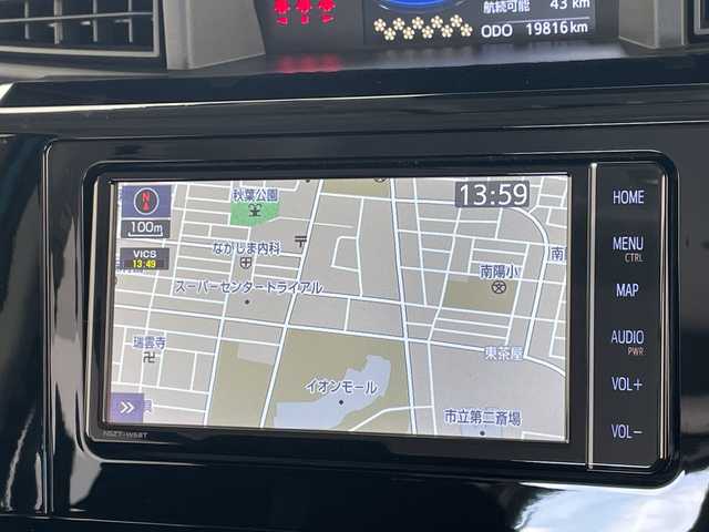 トヨタ ルーミー カスタムG－T 愛知県 2021(令3)年 2万km ターコイズブルーマイカメタリック 純正ナビ/両側パワースライドドア/レーダークルーズコントロール/バックカメラ/コーナーセンサー/純正アルミホイール/LEDヘッドライト/レーンキープアシスト/ドライブレコーダー/衝突軽減システム/ETC/フルセグ/CD DVD/Bluetooth/ステアリングスイッチ/スマートキー/プッシュスタート