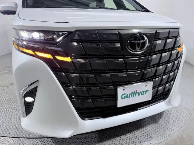 トヨタ アルファードハイブリット Z 大阪府 2024(令6)年 0.5万km プラチナホワイトパールマイカ トヨタチームメイト　/アドバンストパーク　/純正DA　/両側電動　/BSM　/電子ミラー　/ビルトインETC　/レーダークルコン　/コーナーセンサー　/前後ドラレコ　/電動リアゲート　/シートエアコン　/パワーシート　/LEDオートライト