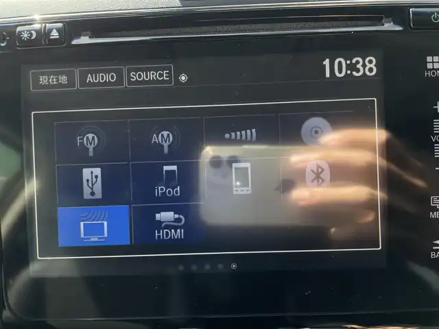 ホンダ フリード ハイブリット EX 福岡県 2016(平28)年 10.5万km マンダリンゴールドM プッシュスタートボタン/スマートキー/クルーズコントロール/Bluetoothオーディオ/ETC/フルセグTV/バックカメラ/ドライブレコーダー前後/運転席・助手席シートヒーター/両側パワースライドドア/社外アルミホイール（LEONIS）/純正フロアマット/LEDヘッドライト/自動ブレーキ