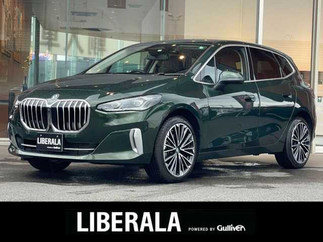 ＢＭＷ ＢＭＷ ２１８ｉ アクティブツアラー エクスクルーシブ 鹿児島県 2022(令4)年 2.8万km 緑 禁煙車/サンルーフ/純正19インチアルミホイール/トップビューカメラ/純正ドライブレコーダー/ハーマンカードンサウンド/ヘッドアップディスプレイ/マッサージシート/ブライドスポットモニター/スペアキー