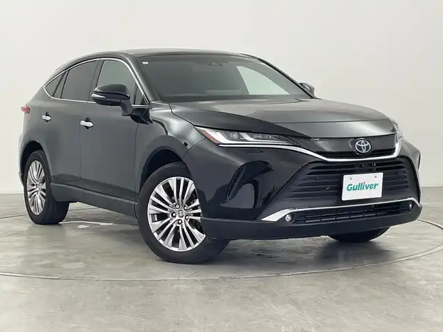トヨタ ハリアー ハイブリッド Z レザーパッケージ 群馬県 2023(令5)年 3.8万km ブラック 純正１２．３型ナビ　調光パノラマルーフ　ＪＢＬプレミアムサウンド　全周囲カメラ　アダプティブクルーズコントロール　ブラインドスポットモニター　パワーバックドア　ドライブレコーダー　ＥＴＣ２．０　禁煙車