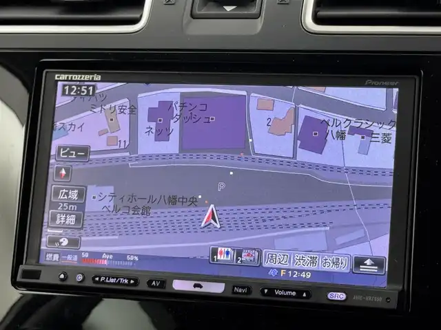 スバル フォレスター 2．0i－L 福岡県 2016(平28)年 4.3万km クリスタルホワイトP 社外ナビ／フルセグＴＶ　/クルーズコントロール　/パドルシフト　/横滑り防止装置　/アイドリングストップ　/ステアリング連動ヘッドランプ　/電動格納式ドアミラー　/シートヒーター　/純正１７インチＡＷ　/ＬＥＤライト