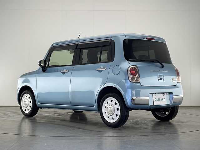 スズキ ラパン ショコラ X 宮崎県 2015(平27)年 4.7万km フィズブルーパールメタリック 禁煙車/社外ナビTV/（MDV-D403/CD/Bluetooth/ワンセグTV)/社外バックカメラ/社外ETC/純正キセノンオートライト/純正セキュリティアラーム/フロアマット/レザーシート/オートエアコン/ウインカードアミラー/本革巻ハンドル/ドアバイザー/スマートキー/プッシュエンジンスタート/スペアキー/新車時保証書/取扱い説明書