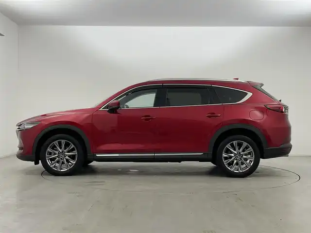 マツダ ＣＸ－８ XD Lパッケージ 群馬県 2022(令4)年 3.4万km ソウルレッドクリスタルM 純正10.25インチセンターディスプレイ/・AM/FM/USB/Bluetooth/フルセグTV/AppleCarPlay/AndroidAuto/360°ビューモニター/BOSEサウンドシステム/パワーバックドア/i-ACTIVSENSE/・スマートブレーキサポート/アドバンストスマートブレーキサポート/・マツダレーダークルーズコントロール(全車速追従機能付)/・レーンキープアシストシステム/車線逸脱警報システム/・AT誤発進抑制制御(前進/後退)/・ドライバーアテンションアラート/交通標識認識システム/・前後パーキングセンサー/・ブラインドスポットモニタリング/前席パワーシート/シートヒーター/シートベンチレーション/運転席メモリー機能/2列目シートヒーター/ロールサンシェード/ステアリングヒーター/ステアリングスイッチ/スムースレザーシート(レッド)/前後ドライブレコーダー/置くだけ充電/電動パーキングブレーキ/オートブレーキホールド/純正ETC/プッシュスタート/スマートキー