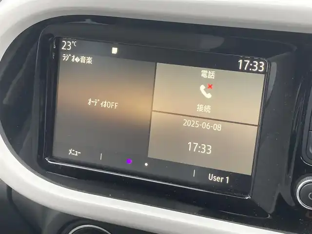 ルノー トゥインゴ EDC 熊本県 2020(令2)年 3.9万km 白 ・キーレス/・パーキングセンサー/・レーンキープアシスト/・クルーズコントロール/・純正ディスプレイオーディオ/　【BT・USB・AUX・AppleCarPlay・AndroidAuto】/・バックカメラ/・ETC/・LEDヘッドランプ/・フォグランプ/・純正マット