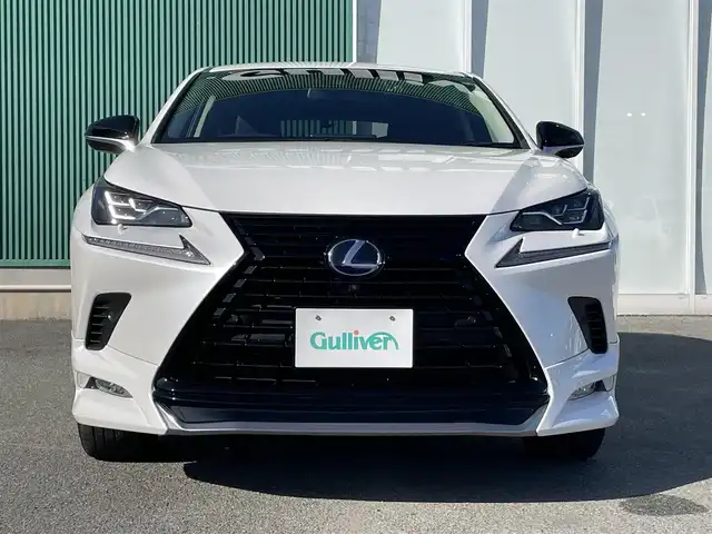 レクサス ＮＸ 300 ブラックシークエンス 福岡県 2019(平31)年 5.9万km ソニッククォーツ クルーズコントロール/全方位カメラ/運転席・助手席シートヒーター/ステアリングヒーター/LEDヘッドライト/前後コーナーセンサー/レーンキープアシスト/モデリスタフロントエアロ/レザーシート/運転席・助手席パワーシート/純正アルミホイール