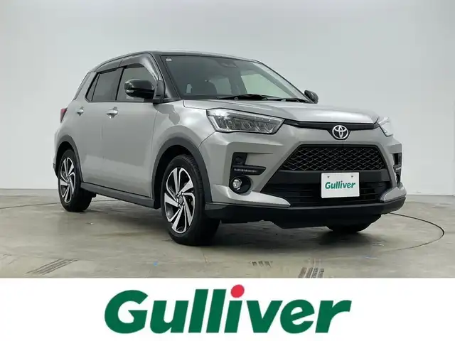 トヨタ ライズ Z 岡山県 2024(令6)年 1.5万km スムースグレーマイカメタリック/ブラック2トーン ９インチディスプレイオーディオ　/【Carplay/AndroidAuto】/全方位カメラ　/レーダークルーズコントロール　/ビルトインＥＴＣ　/シートヒーター　/ＬＥＤヘッドライト　/コーナーセンサー　/オートハイビーム　/ＨＤＭＩ接続　/アイドリングストップ/禁煙車/スペアキー×1/オートブレーキホールド/フォグライト/純正アルミホイール