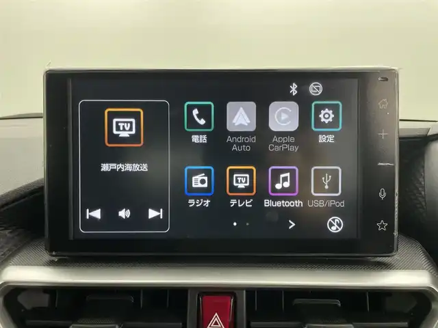 トヨタ ライズ Z 岡山県 2024(令6)年 1.5万km スムースグレーマイカメタリック/ブラック2トーン ９インチディスプレイオーディオ　/【Carplay/AndroidAuto】/全方位カメラ　/レーダークルーズコントロール　/ビルトインＥＴＣ　/シートヒーター　/ＬＥＤヘッドライト　/コーナーセンサー　/オートハイビーム　/ＨＤＭＩ接続　/アイドリングストップ/禁煙車/スペアキー×1/オートブレーキホールド/フォグライト/純正アルミホイール