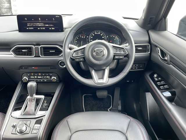 マツダ ＣＸ－５ XD スポーツアピアランス 富山県 2022(令4)年 3万km ジェットブラックマイカ 禁煙車/４ＷＤ/ワンオーナー/純正ナビ(SDカード欠品)/・フルセグTV/BlueTooth/CD・DVD/アイ・アクティブ・センス/全方位カメラ/レーダークルーズコントロール/レーンキープアシスト/コーナーセンサー/衝突軽減ブレーキ/ＵＳＢ入力端子/純正フロアマット/純正19インチアルミホイール/シートヒーター/パワーシート/電動リアゲート/パーキングアシスト/オートライト/LEDヘッドライト/ＥＴＣ