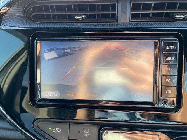 トヨタ アクア クロスオーバー グラム 岩手県 2018(平30)年 8.5万km オリーブマイカM 純正ナビ/ＣＤ／ＤＶＤ／ＢＴ／フルセグ/バックカメラ/プリクラッシュセーフティ/レーンキープ/前後ドラレコ/前席シートヒーター/ハーフレザーシート/前後ソナー/フロアマット