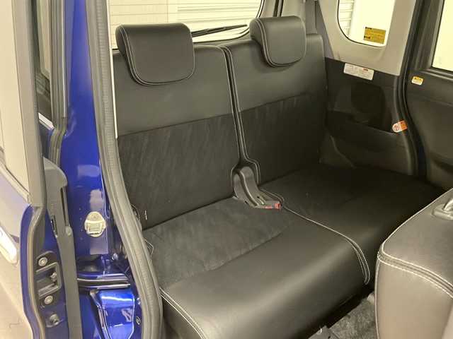 ダイハツ タント カスタム X トップED SAⅡ 熊本県 2016(平28)年 6.9万km ディープブルークリスタルマイカ アルパインＳＤナビ（ＣＤ/ＤＶＤ/ＢＴ/フルセグ/ラジオ）/アルパイン後席モニター/バックカメラ/後方コーナーセンサー/片側パワースライドドア/衝突軽減システム/横滑り防止装置/プッシュスタート/スマートキー/オートライト/フォグランプ/社外フロアマット/純正15インチＡＷ