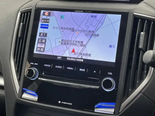 スバル インプレッサ スポーツ 2．0i－L アイサイト 埼玉県 2017(平29)年 6.8万km クォーツブルーP 純正ナビ　バックカメラ　ＢＳＭ　ＥＴＣ　アイサイトＶｅｒ３　レーダークルーズコントロール　パドルシフト　ステアリングスイッチ　純正アルミホイール　スマートキー　オートライト　ＬＥＤヘッドライト　地デジ