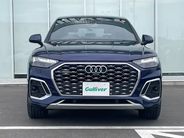 アウディ アウディ Ｑ５ SB 40TDIクワトロ Sライン 神奈川県 2023(令5)年 1.2万km 青Ｍ 純正ナビＴＶ 　Bluetooth/AppleCarPlay/AndroidAuto/全方位カメラ /電動リアゲート　/クルーズコントロール　/前席パワーシート　/前後コーナーセンサー　/純正前後ドライブレコーダー/ETC2.0/スペアキー　/レザーシート　/純正アルミホイール/純正フロアマット/パドルシフト/ステアリングヒーター/トラフィックジャムアシスト/サイドアシスト/レインセンサー/インテリアライト