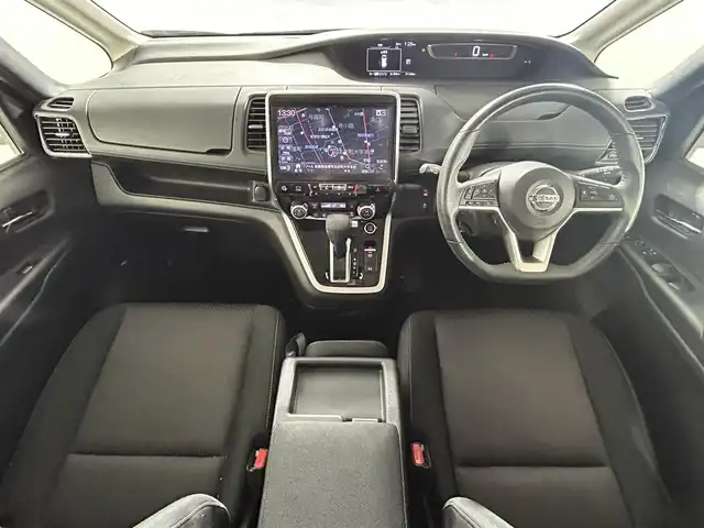 日産 セレナ ハイウェイスター Vセレクション 佐賀県 2018(平30)年 6.2万km シャイニングブルー 社外11インチナビ/CD/DVD/フルセグTV/Bluetooth/プロパイロット/衝突軽減ブレーキ/レーンキープ/両側パワースライドドア/社外11.5インチ後席モニター/横滑り防止/ハンズフリースライドドア/前方ドライブレコーダー/ビルトインETC/パーキングアシスト/全周囲カメラ/電子パーキング/ブレーキホールド/デジタルインナーミラー/純正フロアマット/純正１６インチアルミホイール/ドアバイザー/スマートキー