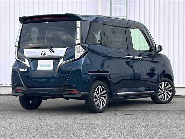トヨタ タンク カスタムG S 愛媛県 2018(平30)年 5.1万km レーザーブルークリスタルシャイン 純正SDナビ/バックカメラ/ドライブレコーダー前のみ/クルーズコントロール/純正フロアマット/純正14インチAW/コーナーセンサー/オートライト/オートLEDヘッドライト/両側パワースライドドア/Bluetooth/スマートキー/スペアキー/フォグランプ/取扱説明書
