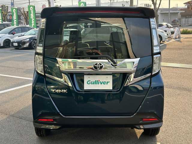 トヨタ タンク カスタムG S 愛媛県 2018(平30)年 5.2万km レーザーブルークリスタルシャイン 純正ナビ（Bluetooth/SD/ワンセグテレビ）/ETC/衝突軽減ブレーキ/バックカメラ/ドライブレコーダー/クルーズコントロール/コーナーセンサー/横滑り防止装置/衝突被害軽減システム/オートライト/オートLEDヘッドライト/両側パワースライドドア/アイドリングストップ/プッシュスタート/スマートキー/スペアキー/フォグランプ/ドアバイザー/電動格納ミラー/取扱説明書/純正フロアマット/純正14インチAW