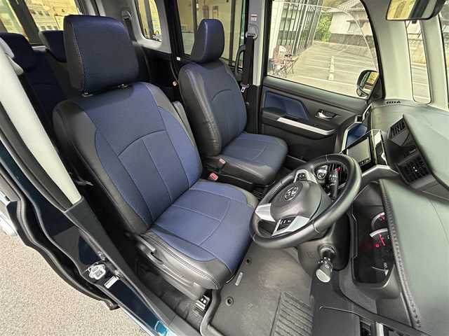 トヨタ タンク カスタムG S 愛媛県 2018(平30)年 5.2万km レーザーブルークリスタルシャイン 純正ナビ（Bluetooth/SD/ワンセグテレビ）/ETC/衝突軽減ブレーキ/バックカメラ/ドライブレコーダー/クルーズコントロール/コーナーセンサー/横滑り防止装置/衝突被害軽減システム/オートライト/オートLEDヘッドライト/両側パワースライドドア/アイドリングストップ/プッシュスタート/スマートキー/スペアキー/フォグランプ/ドアバイザー/電動格納ミラー/取扱説明書/純正フロアマット/純正14インチAW