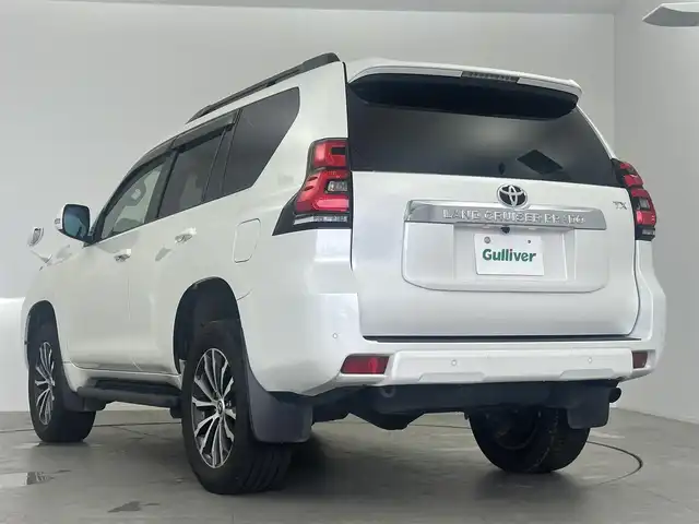 トヨタ ランドクルーザー プラド TX Lパッケージ 愛知県 2021(令3)年 5万km ホワイトパールクリスタルシャイン 純正ナビ　/（フルセグTV／BT/CD/DVD）　/衝突軽減システム　/クルーズコントロール　/バックカメラ　/ドラレコ　/レーンキープアシスト　/横滑り防止装置　/前後コーナーセンサー　/前席パワーシート　/純正AW