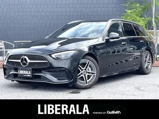メルセデス・ベンツ Ｍ・ベンツ Ｃ２２０ｄ ステーションワゴン アバンギャルドAMGライン 滋賀県 2022(令4)年 2.2万km オブシディアンブラック ブルメスターサウンド/HUD/アンビエントライト/ハーフレザーシート/・前席パワーシート/・前席シートヒーター /純正ナビ/３６０°カメラ/フルセグ/ＡＣＣ/ＢＳＭ/レーンキープ/純正ＬＥＤデジタルライト/パワートランク