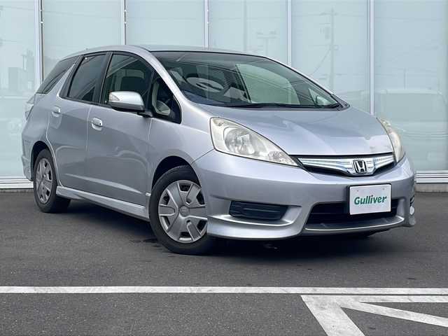 ホンダ フィット シャトル ハイブリッド スマートセレ 神奈川県 2012(平24)年 8.8万km アラバスターシルバーメタリック 純正オーディオ/CD/USB/AUX/FM/AM/クルーズコントロール/コーナーセンサー/オートライト/HIDヘッドライト/純正フロアマット/ウィンカーミラー/スマートキー/ETC/保証書/取説