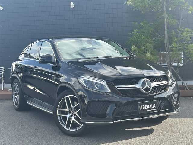 メルセデス・ベンツ ＧＬＥ３５０ｄ 4マチック クーペ スポーツ 滋賀県 2018(平30)年 4.9万km 黒 純正ナビ/フルセグテレビ/ETC/全周囲カメラ/アイドリングストップ/パワーバックドア/パノラミックルーフ/追従クルーズコントロール/ハーマンカードン