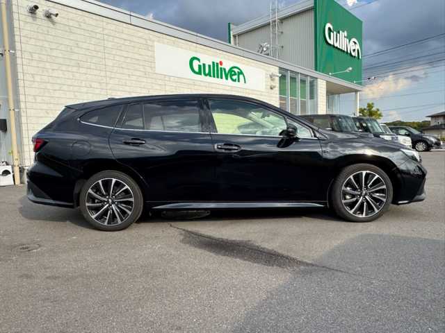 スバル レヴォーグ 1．8STIスポーツ EX 香川県 2023(令5)年 4.3万km クリスタルブラックシリカ 純正ナビ（フルセグTV/BT)/バックカメラ/電動リアゲート/パワーシート/シートヒーター/コーナーセンサー/ドライバーモニタリング/アイドリングストップ/オートライト/スペアキー