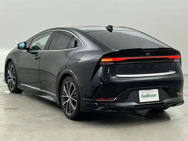 トヨタ プリウス Z 茨城県 2023(令5)年 2.3万km アティチュードブラックマイカ モデリスタエアロ　/サンルーフ　/純正ＤＡナビ　/全方位カメラ　/ビルトインＥＴＣ２．０　/デジタルルームミラー　/ＡＣＣ　/コーナーセンサー　/セーフティセンス　/衝突被害軽減　/パーキングアシスト　/パワーリアゲート