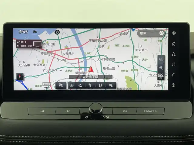 日産 エクストレイル X e－4ORCE 大分県 2024(令6)年 0.5万km ブリリアントホワイトパール 4WD/プロパイロット/純正12インチナビ/全方位カメラ/ステアリングスイッチ/ブラインドスポットモニター/シートヒーター/デジタルインナーミラー/LEDヘッドライト/ビルトインETC2.0/純正１８インチAW/純正フロアマット/スペアキー×1/保証書/取扱説明書