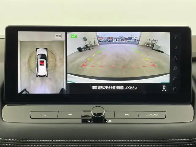 日産 エクストレイル X e－4ORCE 大分県 2024(令6)年 0.5万km ブリリアントホワイトパール 4WD/プロパイロット/純正12インチナビ/全方位カメラ/ステアリングスイッチ/ブラインドスポットモニター/シートヒーター/デジタルインナーミラー/LEDヘッドライト/ビルトインETC2.0/純正１８インチAW/純正フロアマット/スペアキー×1/保証書/取扱説明書