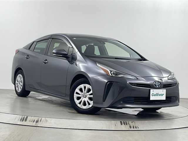 トヨタ プリウス S 埼玉県 2020(令2)年 1.9万km グレー 純正ナビ/防犯カメラ/Pスタート/社外フロアマット