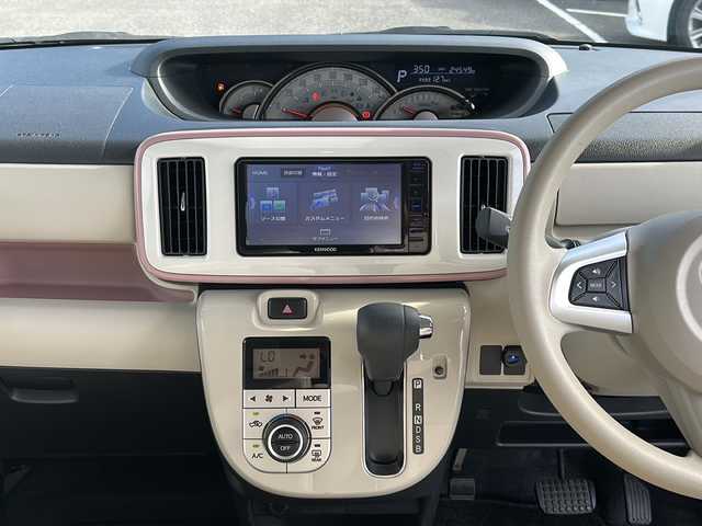 ダイハツ ムーヴ キャンバス G メイクアップ リミテッド　SAⅢ 佐賀県 2020(令2)年 2.5万km パールホワイトⅢ/ブルーミングピンクメタリック ワンオーナー/KENWOODナビ/パノラマミックビューモニター/両側パワースライドドア/ETC/スマートアシストIII/ドライブレコーダー/プッシュスタート/スマートキー/LEDヘッドライト/フォグライト