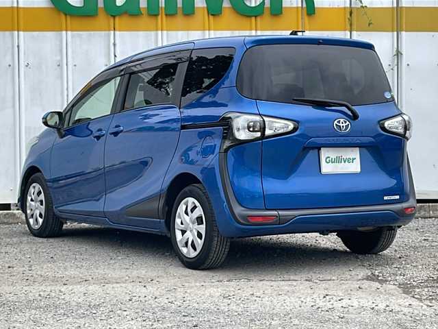 トヨタ シエンタ G 長崎県 2017(平29)年 7.2万km コバルトブルーメタリック 外部検査実施済み/社外メモリナビ/(DVD/フルセグTV/Bluetooth/MSV)/バックカメラ/ビルトインETC/両側パワースライドドア/前後ドライブレコーダー/横滑り防止機能/スマートキー/カーテンエアバック