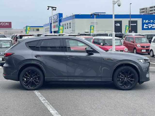 マツダ ＣＸ－６０ XD HV プレミアムスポーツ 長崎県 2022(令4)年 6.9万km マシーングレープレミアムM ワンオーナー/純正メーカーナビ/BT/USB/HDMI/フルセグTV/全方位カメラ/BOSEプレミアムサウンド/サンルーフ/茶革ハーフレザーシート/前席パワーシート/D席メモリーシート/全席シートヒーター/前席エアーシート/衝突被害軽減システム/レーダークルーズコントロール/ステアリングスイッチ/ステアリングヒーター/パドルシフト/トラクッションコントロールシステム/ヒルディセントコントロール/オートハイビーム/ETC