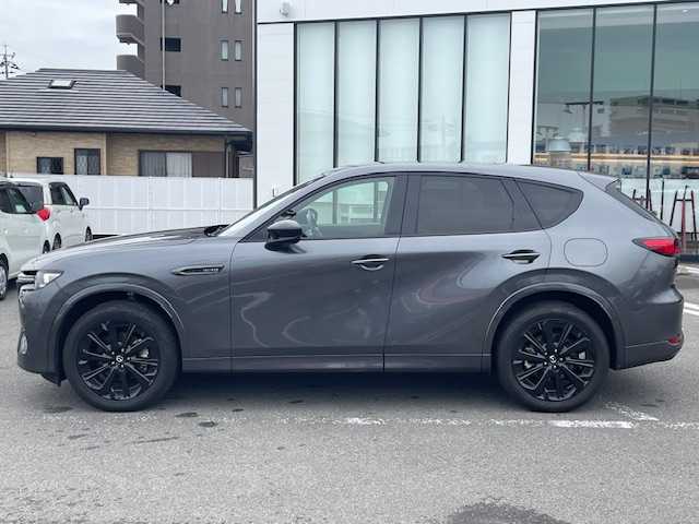 マツダ ＣＸ－６０ XD HV プレミアムスポーツ 長崎県 2022(令4)年 6.9万km マシーングレープレミアムM ワンオーナー/純正メーカーナビ/BT/USB/HDMI/フルセグTV/全方位カメラ/BOSEプレミアムサウンド/サンルーフ/茶革ハーフレザーシート/前席パワーシート/D席メモリーシート/全席シートヒーター/前席エアーシート/衝突被害軽減システム/レーダークルーズコントロール/ステアリングスイッチ/ステアリングヒーター/パドルシフト/トラクッションコントロールシステム/ヒルディセントコントロール/オートハイビーム/ETC