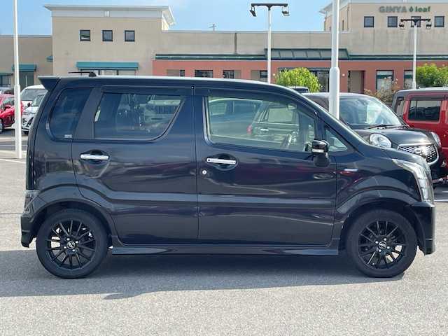 スズキ ワゴンＲ スティングレー HYBRID X 長崎県 2020(令2)年 7.2万km ブルーイッシュブラックパール3 プッシュスタート/社外SDナビ/CD/DVD/衝突被害軽減システム/レーンキープアシスト/D席シートヒーター/ドライブレコーダー前後/LEDヘッドライト/オートライト/コーナーセンサー/ETC