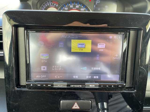 スズキ ワゴンＲ スティングレー HYBRID X 長崎県 2020(令2)年 7.2万km ブルーイッシュブラックパール3 プッシュスタート/社外SDナビ/CD/DVD/衝突被害軽減システム/レーンキープアシスト/D席シートヒーター/ドライブレコーダー前後/LEDヘッドライト/オートライト/コーナーセンサー/ETC