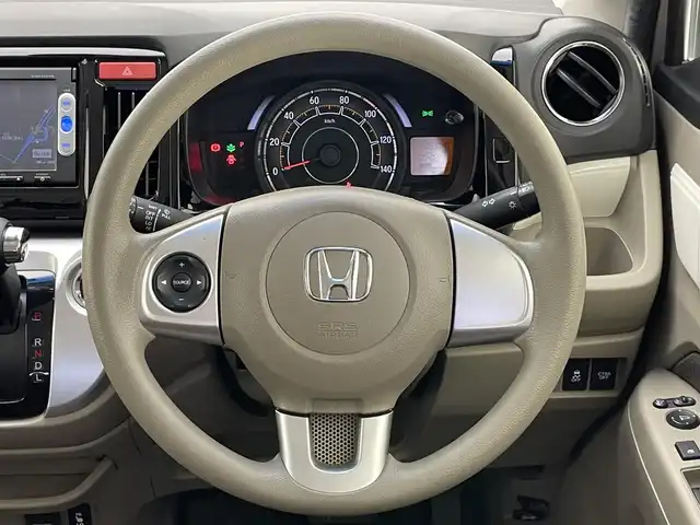 ホンダ Ｎ ＷＧＮ コンフォートパッケージ 愛知県 2015(平27)年 5.3万km チェリーシェルピンクメタリック 純正ナビ　茶ハーフレザー　シートヒーター　禁煙車　ＴＶ　バックカメラ　Ｂｌｕｅｔｏｏｔｈ　ＤＶＤ再生　前後ドラレコ　純正フロアマット　ＨＩＤオートライト　衝突軽減　プッシュスタート　カーテンエアバッグ　スマートキー