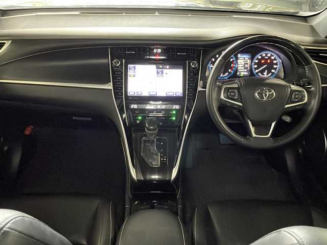 トヨタ ハリアー プログレス 広島県 2018(平30)年 5.9万km ブラック モデリスタフルエアロ/JBL/メーカー9型ナビ/パノラミックビューモニター/パワーバックドア/パワーシート/セーフティセンス/・プリクラッシュセーフティ/・レーンディパーチャーアラート/・アダプティブハイビーム/・レーダークルーズコントロール/パーキングサポートブレーキ/電動パーキングブレーキ/オートブレーキホールド/LEDヘッドランプ/フォグランプ/純正18インチAW/ETC/ドライブレコーダー