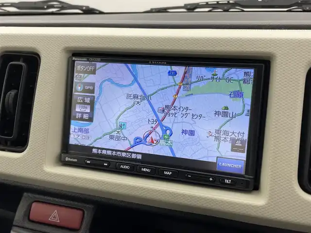 スズキ アルト L 熊本県 2018(平30)年 6.2万km シフォンアイボリーM 社外７インチナビCN-E320Ｄ（ＣＤ・ＤＶＤ・ワンセグ・ＢＴ・ＵＳＢ）/社外ＥＴＣ　/運転席シートヒーター　/横滑り防止　/盗難防止装置/ドアバイザー/純正フロアマット/フォグランプ